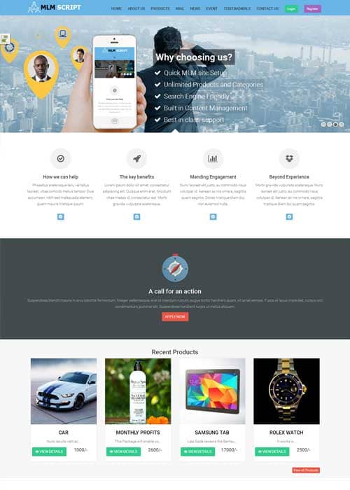 Peer To Peer MLM Software